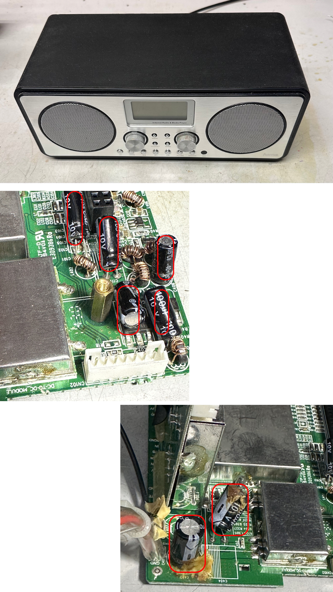 Internet/DAB+/Ukw-Radio HAMA DIR3000